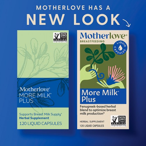 MotherLove More Milk Plus (60 Capsules / 120 Capsules) | Made in USA | Organic